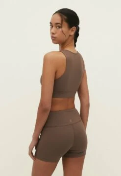 Stradivarius V-Neck - Débardeur - Brown -Stradivarius Soldes 4a4a8cf1dc6f43ebba3649045f750248