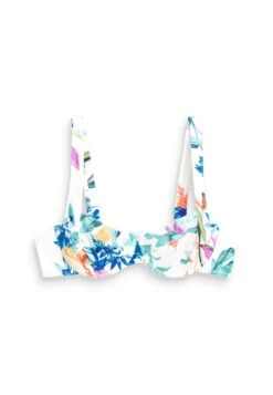 Next Standard - Haut De Bikini - Ecru Floral -Stradivarius Soldes 4af3973e60a1478e8be2638d61722d77