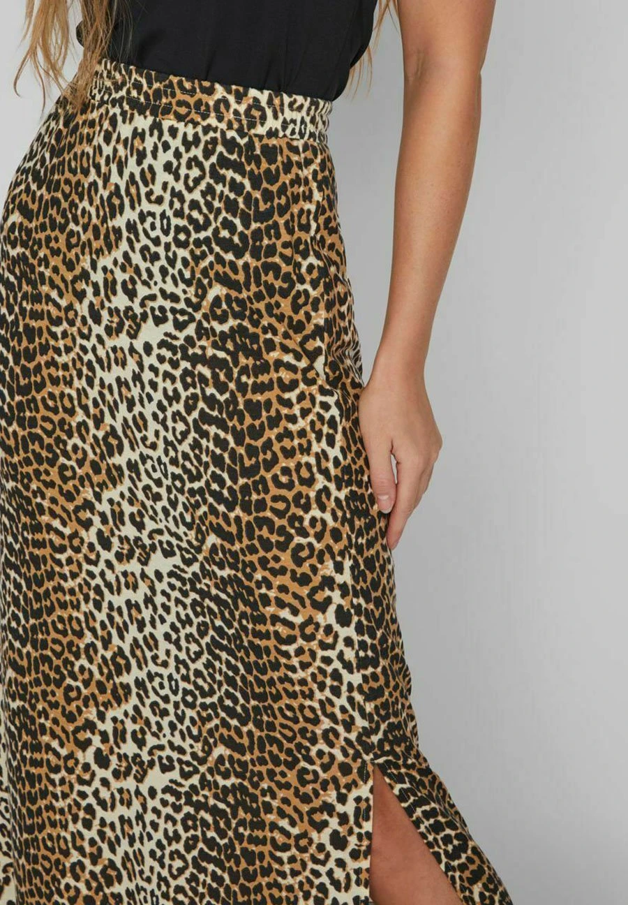 Vila Basic - Jupe Longue - Beige 6 Vila Basic - Jupe Longue - Beige – Image 4