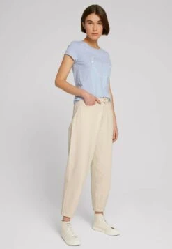 TOM TAILOR Denim T-Shirt Imprimé - Light Blue White -Stradivarius Soldes 52a1cb1853e547fdb72c9b011edbd779