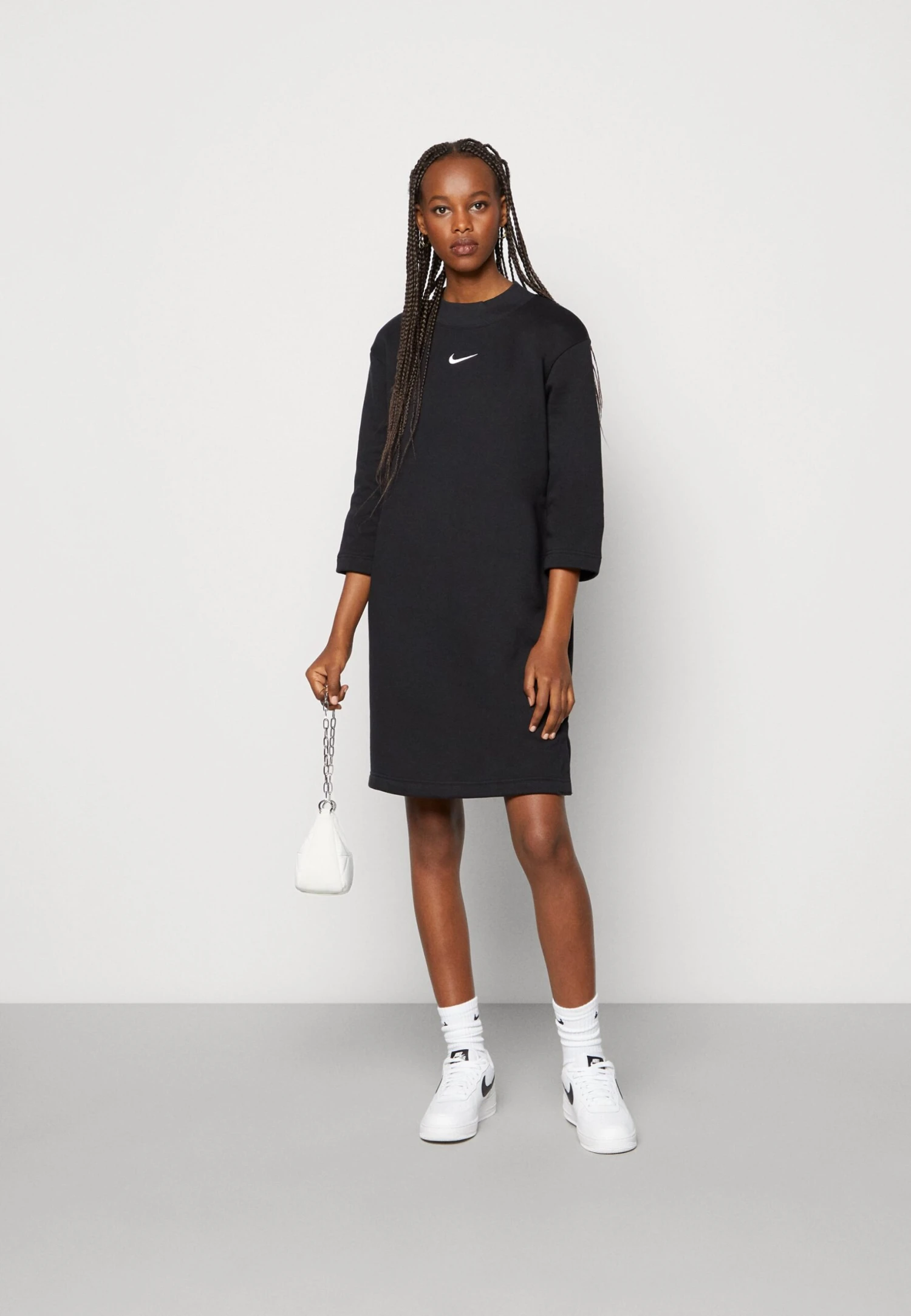 Nike Sportswear Style Dress - Robe De Jour - Black/Sail 4 Nike Sportswear Style Dress - Robe De Jour - Black/Sail – Image 2