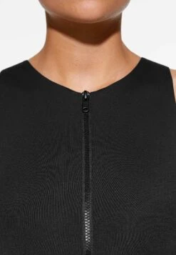Oysho Zip - Maillot De Bain - Black -Stradivarius Soldes 52fa20c109884aa194257016aa50acf6