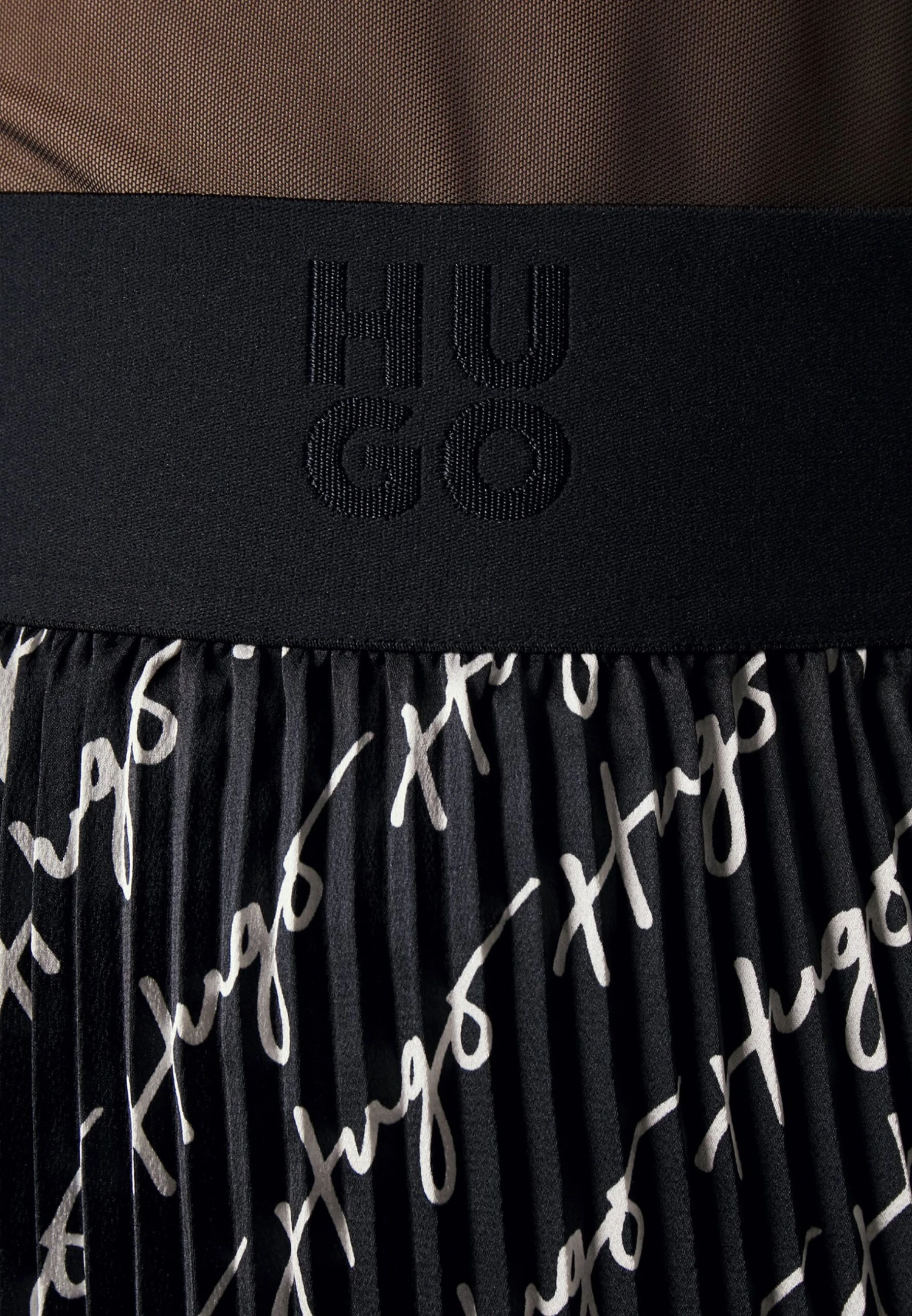 Hugo Reguna - Jupe Plissée - Black/White 10 Hugo Reguna - Jupe Plissée - Black/White – Image 8