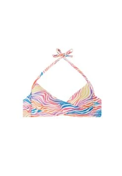 Calzedonia Malaga Soft Padded - Haut De Bikini - Rainbow Zebra -Stradivarius Soldes 5510ba8c30e04abd964f6a3f0b46aa65