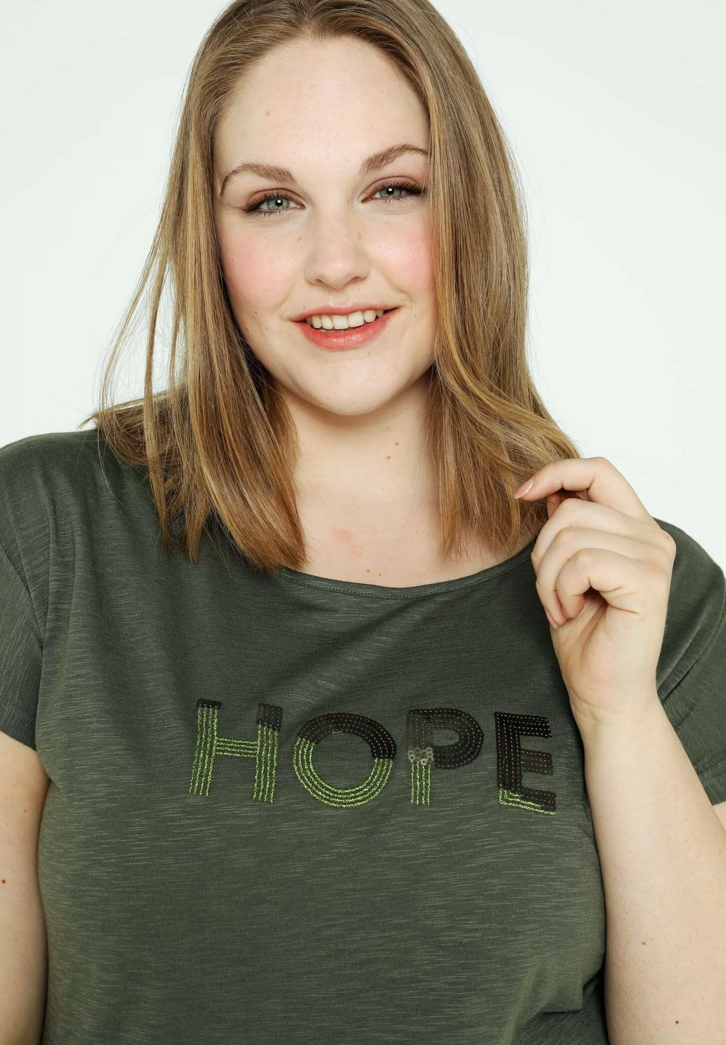 Hope - T-Shirt Imprimé - Khaki 8 Hope - T-Shirt Imprimé - Khaki – Image 6