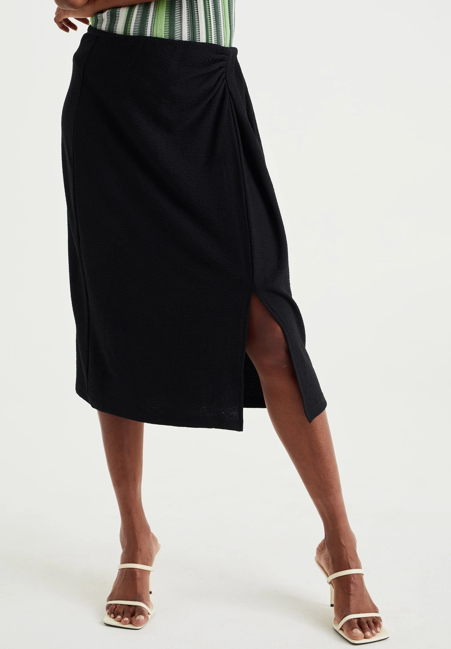 WE FASHION Jupe Trapèze - Black 3 WE FASHION Jupe Trapèze - Black