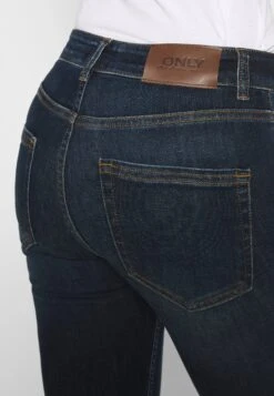 ONLY Onlblush Life - Jeans Skinny - Dark Blue Denim -Stradivarius Soldes 571ed9b7e63e4e1e859a23fafbc22f0c