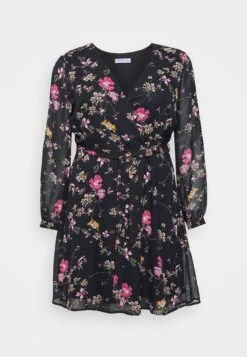Robe De Jour - Black/Pink -Stradivarius Soldes 581d0c600c8048d1acf28162ae7c5df2