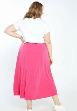 Langer, Unifarbener Mit Farbigem Gürtel - Jupe Plissée - Fushia 11 Langer, Unifarbener Mit Farbigem Gürtel - Jupe Plissée - Fushia -Stradivarius Soldes 5999cbdb966842399f60c6b890dd85d3