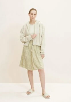 Tom Tailor Jupe Trapèze - Green Offwhite Leaf Design 9 Tom Tailor Jupe Trapèze - Green Offwhite Leaf Design -Stradivarius Soldes 5b0ad2941fda4a4c9855e51e93681977