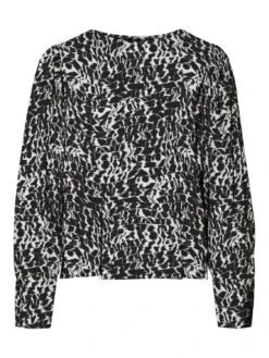 Vero Moda Vmrita Becca - T-Shirt À Manches Longues - Black