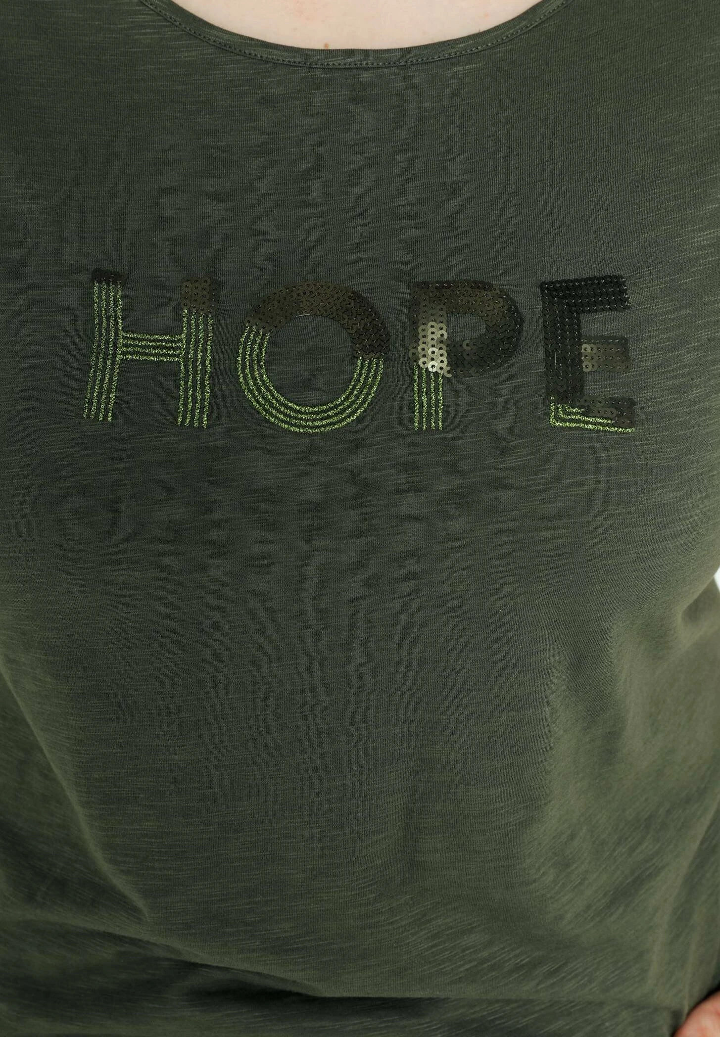Hope - T-Shirt Imprimé - Khaki 9 Hope - T-Shirt Imprimé - Khaki – Image 7