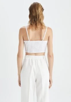 DeFacto Fitted - Débardeur - White 8 DeFacto Fitted - Débardeur - White -Stradivarius Soldes 5ed869dc811b414f922b27e39b89b58d