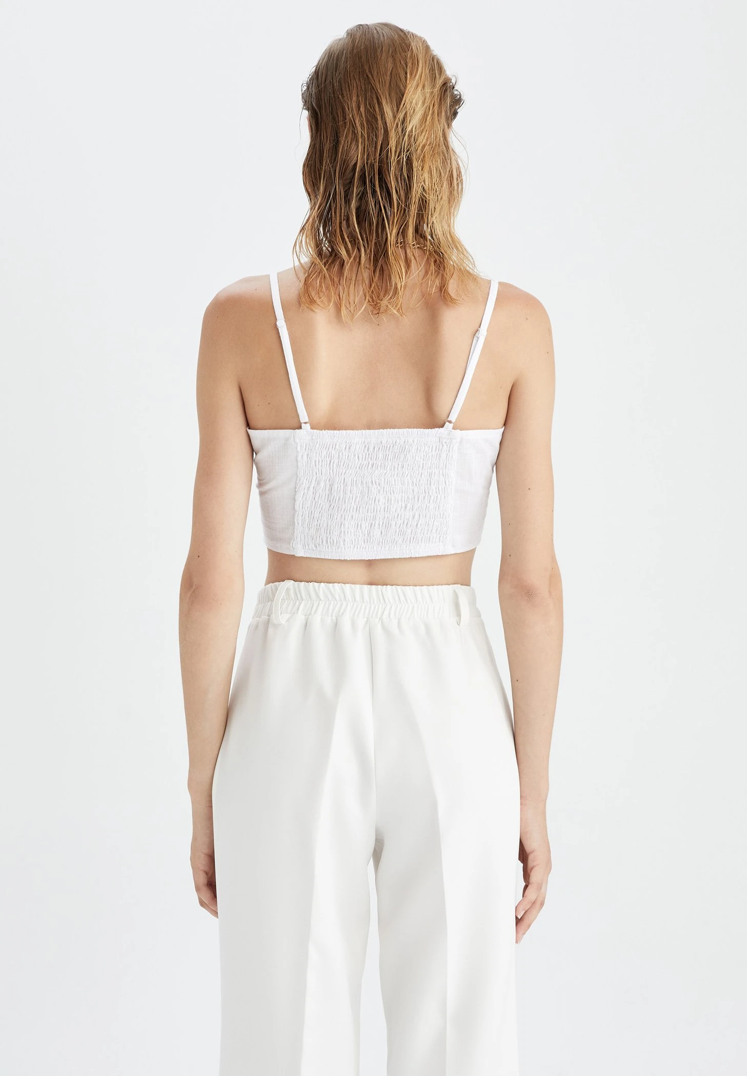 DeFacto Fitted - Débardeur - White 5 DeFacto Fitted - Débardeur - White – Image 3