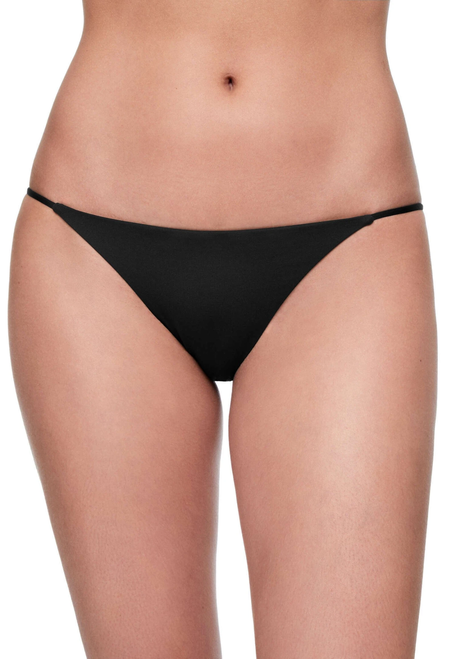 Oysho Strappy Medium-Coverage - Bas De Bikini - Black 3 Oysho Strappy Medium-Coverage - Bas De Bikini - Black