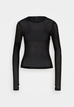 Monki T-Shirt À Manches Longues - Black -Stradivarius Soldes 604ff1102c47468080207bddbe9c4a47