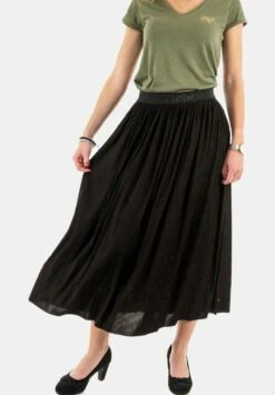 LE TEMPS DES CERISES Fantonik0000000231 - Jupe Trapèze - Black