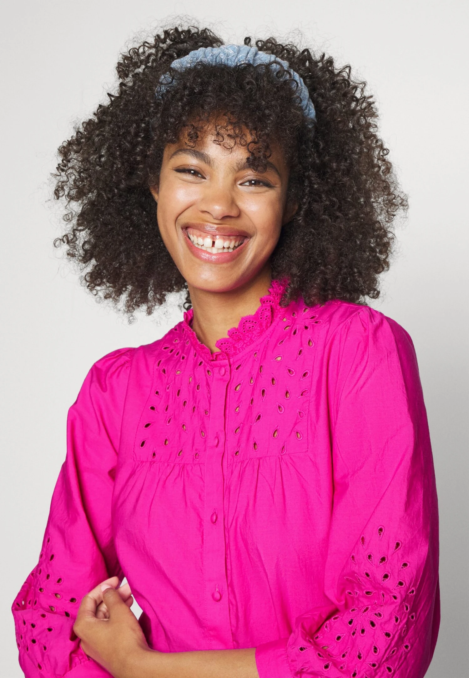 Yasvioletta 3/4 - Robe Chemise - Rose Violet 6 Yasvioletta 3/4 - Robe Chemise - Rose Violet – Image 4