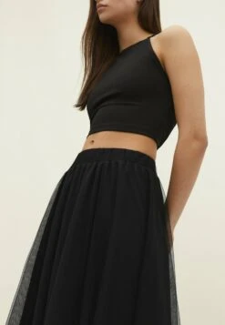 Stradivarius Jupe Plissée - Metallic Black 12 Stradivarius Jupe Plissée - Metallic Black -Stradivarius Soldes 65ede37ba3a942849332f0f9a65e483a