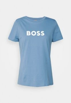 Boss T-Shirt Imprimé - Open Blue -Stradivarius Soldes 6645333728a941fcba2a4b93d6e2fc74