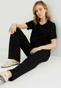 WE FASHION T-Shirt Basique - Schwarz 11 WE FASHION T-Shirt Basique - Schwarz -Stradivarius Soldes 67d8a291e31c482a894f277b76e285bb