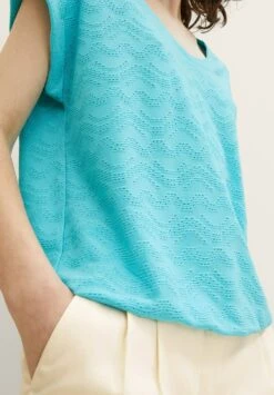 Tom Tailor T-Shirt Basique - Teal Radiance 11 Tom Tailor T-Shirt Basique - Teal Radiance -Stradivarius Soldes 6878f650162145ab914af47a5857dbb3