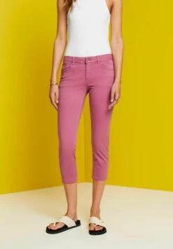 ESPRIT Capri - Short En Jean - Dark Pink -Stradivarius Soldes 68e17c52218d43bb84678ab4ade8625e