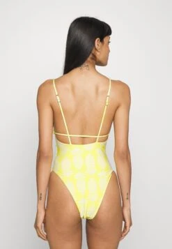 Seafolly Corsica V Neck One Piece - Maillot De Bain - Citron -Stradivarius Soldes 693d3c855f464798a20c04c04f5e5259