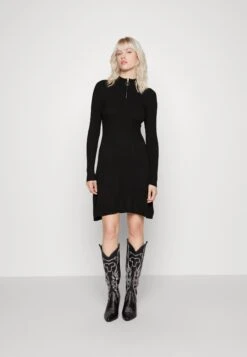 ONLY Onldee L/S Zip Cc - Robe Pull - Black