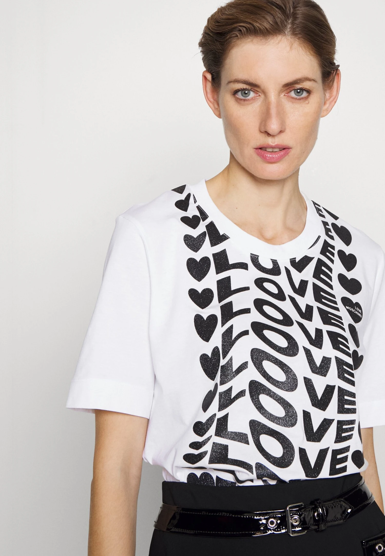 LOVE MOSCHINO T-Shirt Imprimé - White 7 LOVE MOSCHINO T-Shirt Imprimé - White – Image 5