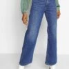Monki Jean Droit - Blue Medium Dusty -Stradivarius Soldes 6cab5147197144a5bc2ccac20dad7fe8