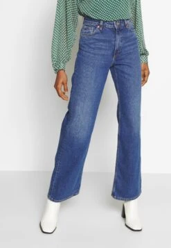 Monki Jean Droit - Blue Medium Dusty