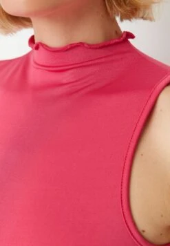 Trendyol Bodysuit - T-Shirt À Manches Longues - Pink -Stradivarius Soldes 6e9d42daa7be47298b01ae02b017dcb9