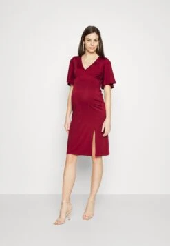 Robe En Jersey - Dark Red