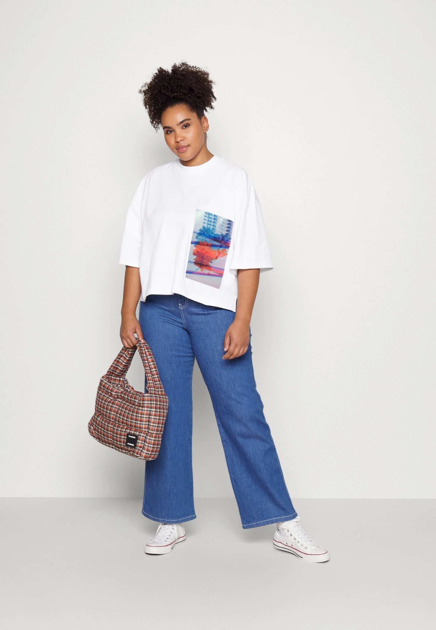 Motion Floral Tee - T-Shirt Imprimé - Bright White 3 Motion Floral Tee - T-Shirt Imprimé - Bright White – Image 2