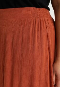 WE FASHION Curve - Jupe Longue - Brown -Stradivarius Soldes 78062a36b7fa40e5ae691909131fee36