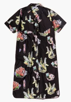 Coral Print - Robe Chemise - Coral Multi Dark Grey -Stradivarius Soldes 78e90c6db339415d909845c1156ccfec