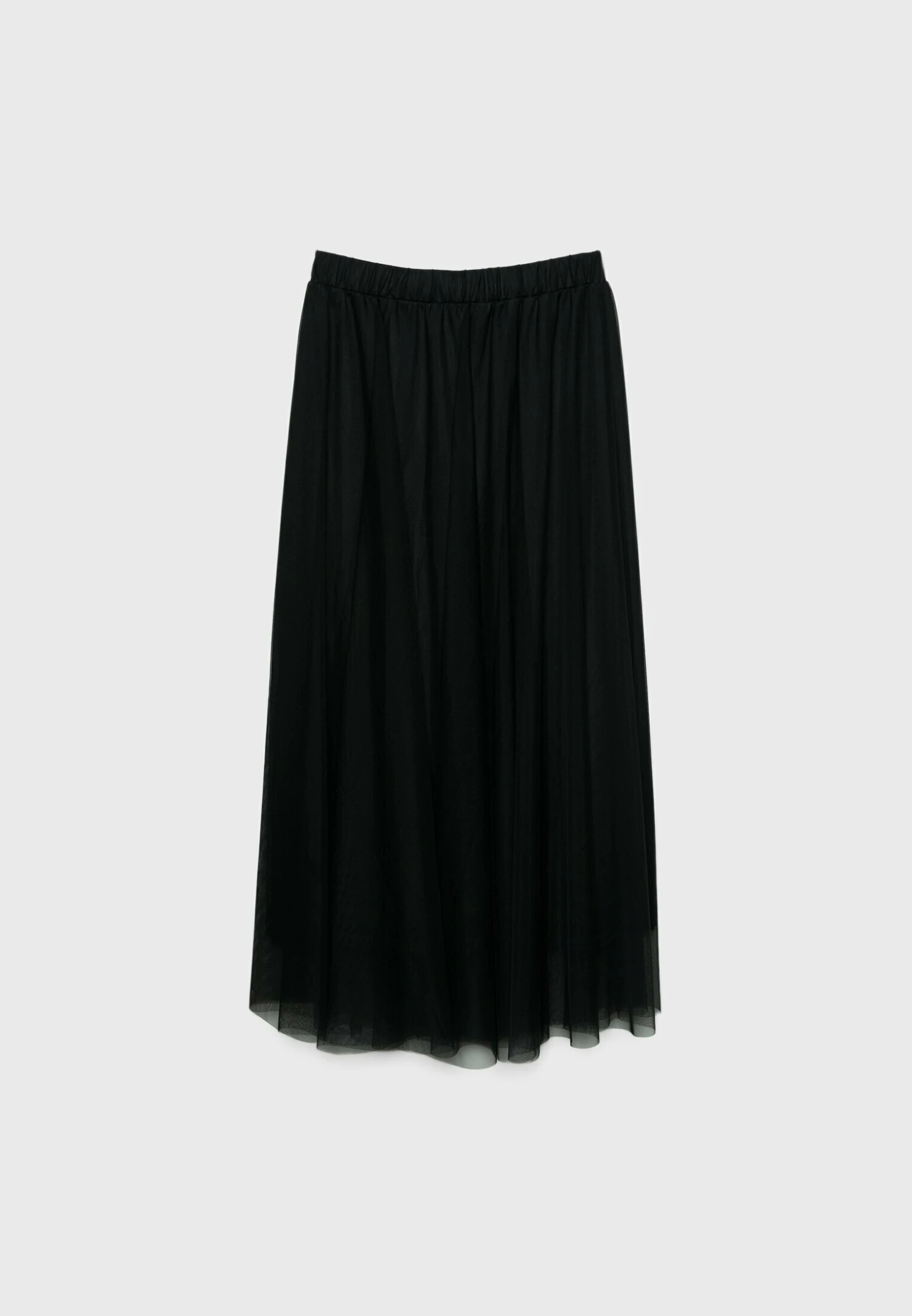 Stradivarius Jupe Plissée - Metallic Black 8 Stradivarius Jupe Plissée - Metallic Black – Image 6