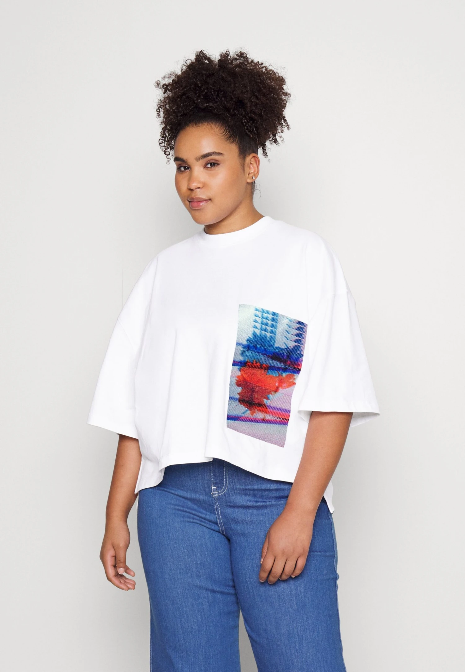 Motion Floral Tee - T-Shirt Imprimé - Bright White 2 Motion Floral Tee - T-Shirt Imprimé - Bright White
