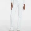 Stradivarius Jean Droit - White -Stradivarius Soldes 7ab353fdfa854351957f62e9bc130ae0