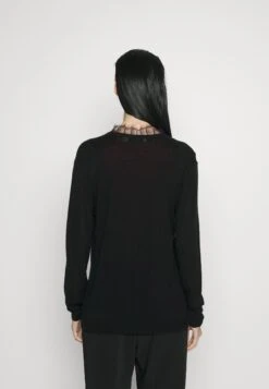 IRO Haby - T-Shirt À Manches Longues - Black -Stradivarius Soldes 7b38fccabc64425289d720fb1246aee9