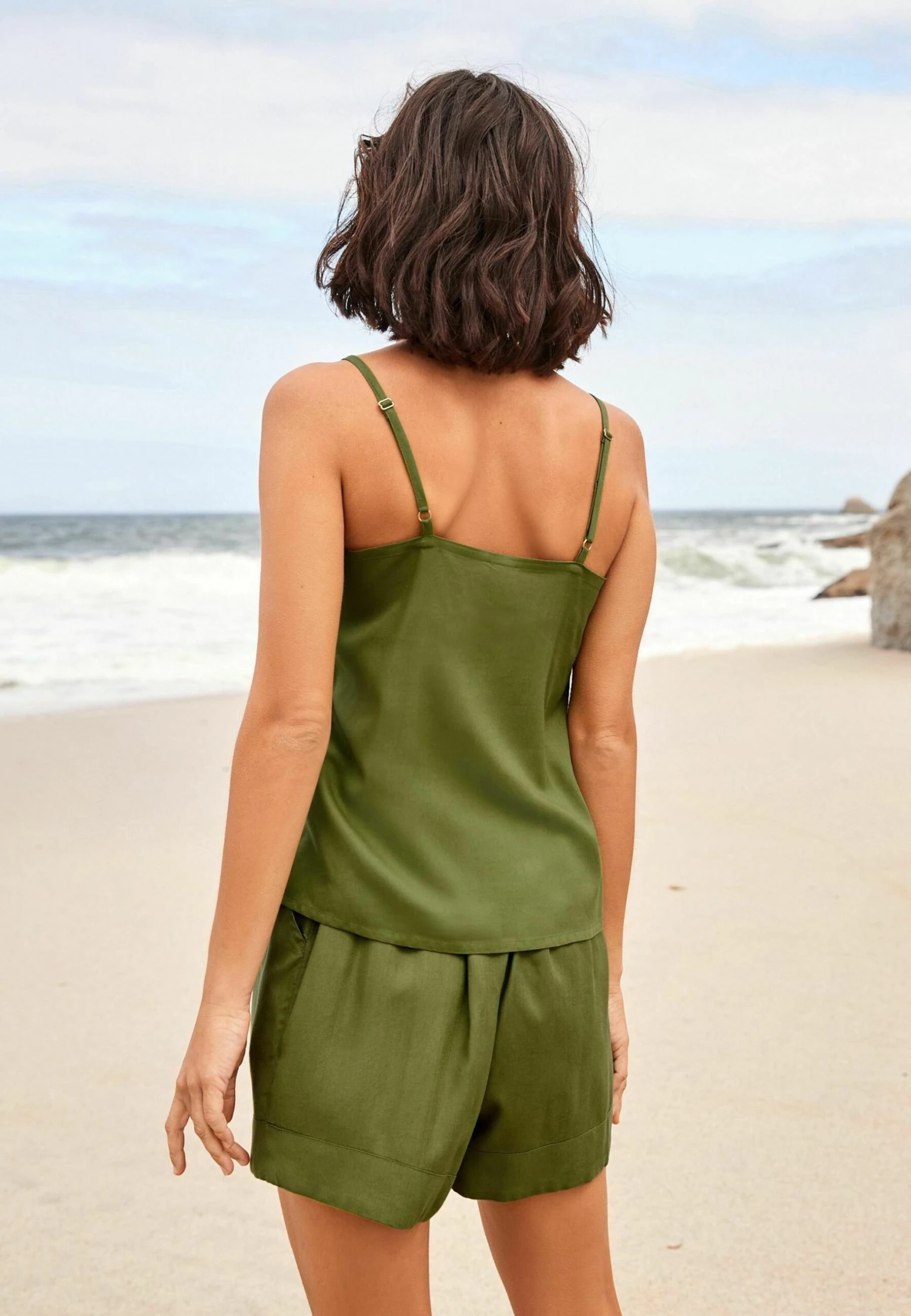 Next Cami Standard - Accessoire De Plage - Khaki Green 4 Next Cami Standard - Accessoire De Plage - Khaki Green – Image 2