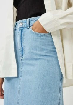 Minimum Siara - Jupe Trapèze - Faded Denim -Stradivarius Soldes 7e0ff7b59a07487daaeb10aa6c96e431