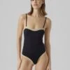 Vero Moda Vmrachel - Maillot De Bain - Black