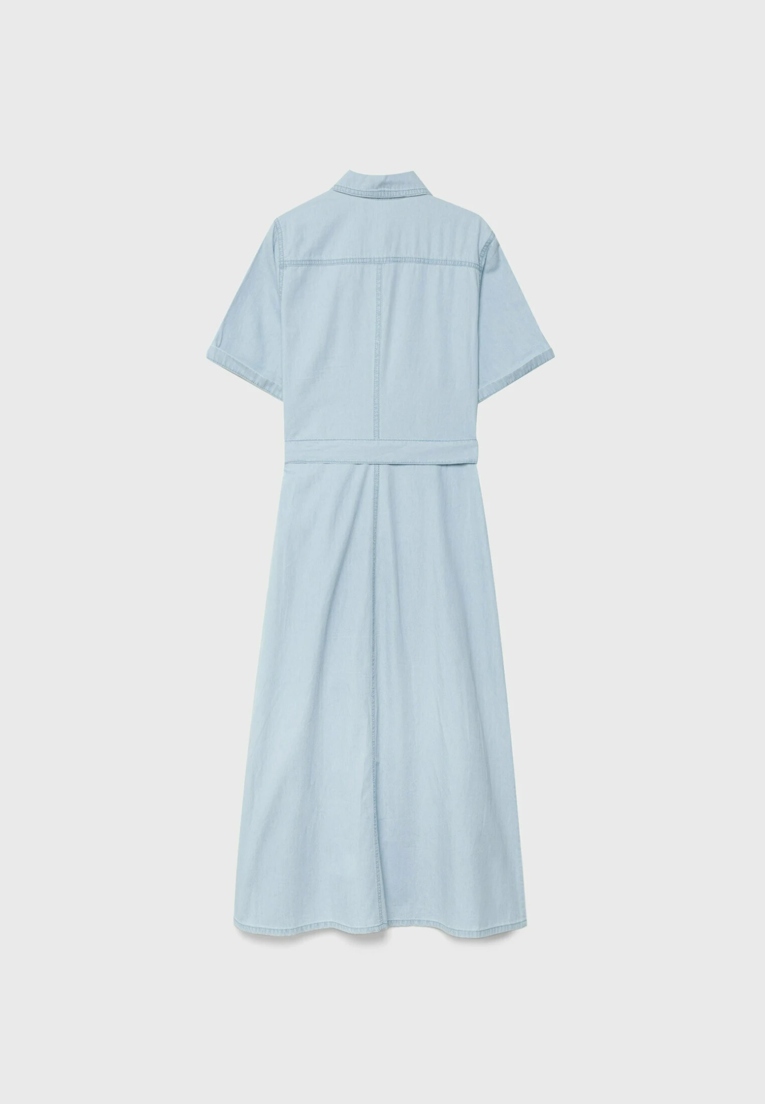 Stradivarius Robe En Jean - Bleached Denim 8 Stradivarius Robe En Jean - Bleached Denim – Image 6