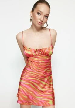 Trendyol Robe De Jour - Very Colorful -Stradivarius Soldes 857c8e7d830d431db5a5fcbd2288b712