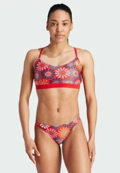 Adidas Sportswear X Farm Rio Set - Bikini - Vivid Red/Bliss Pink