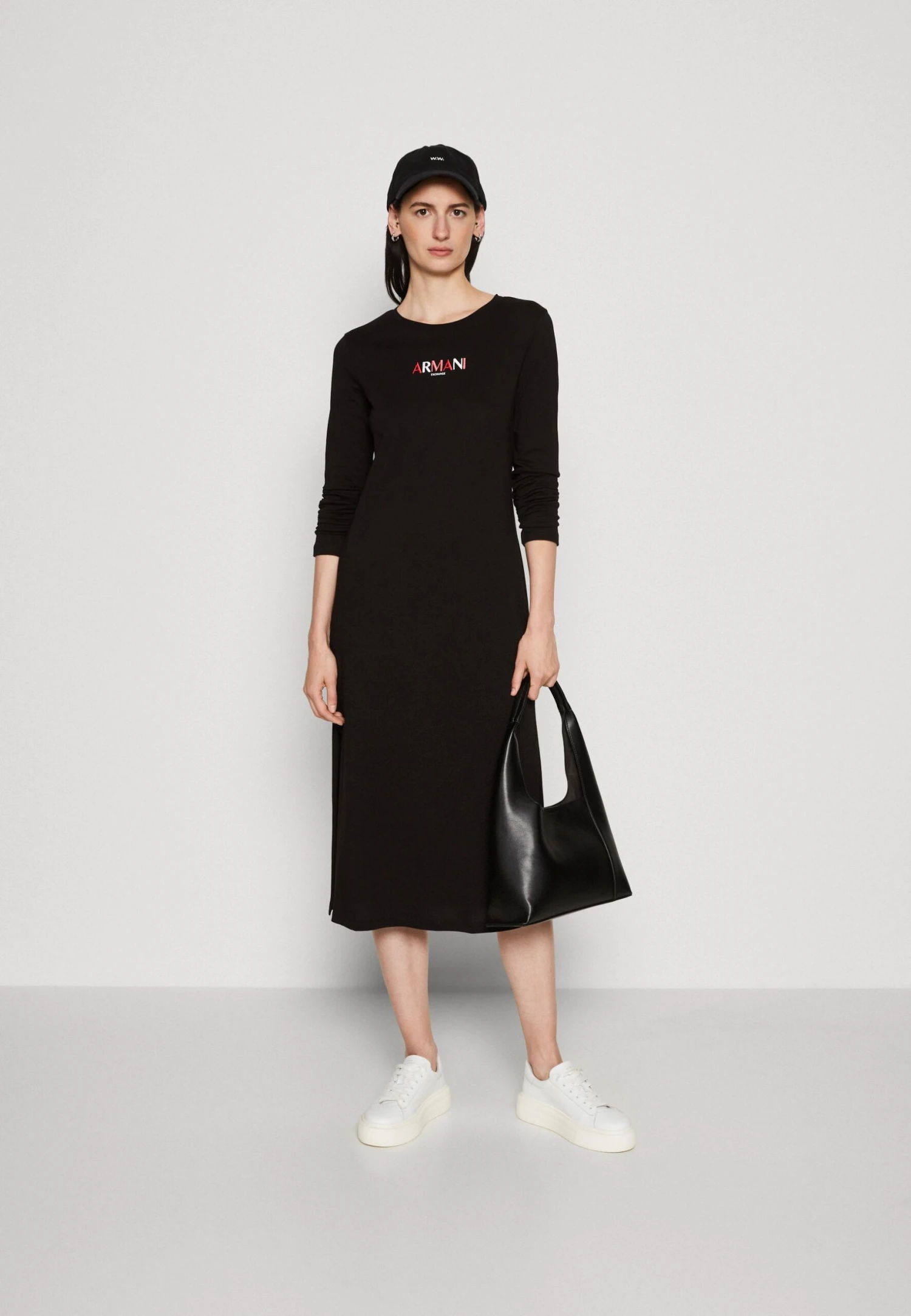 Armani Exchange Dress - Robe En Jersey - Black 4 Armani Exchange Dress - Robe En Jersey - Black – Image 2