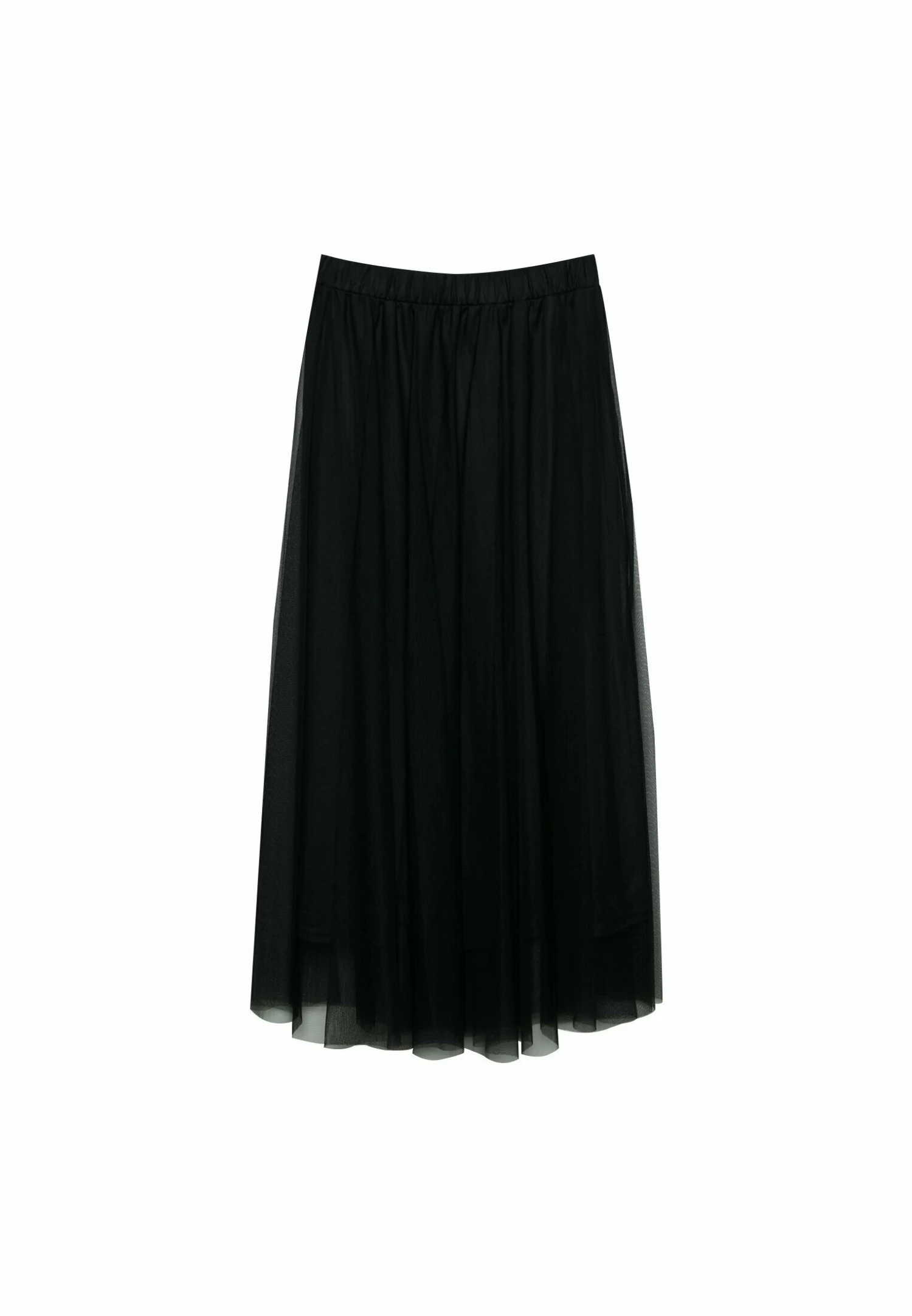 Stradivarius Jupe Plissée - Metallic Black 7 Stradivarius Jupe Plissée - Metallic Black – Image 5