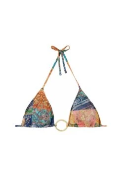 Chic Bamboo Triangle - Haut De Bikini - Patch Paisley Print -Stradivarius Soldes 896faeb8c77b440bbaf9e8c5eaf16c53